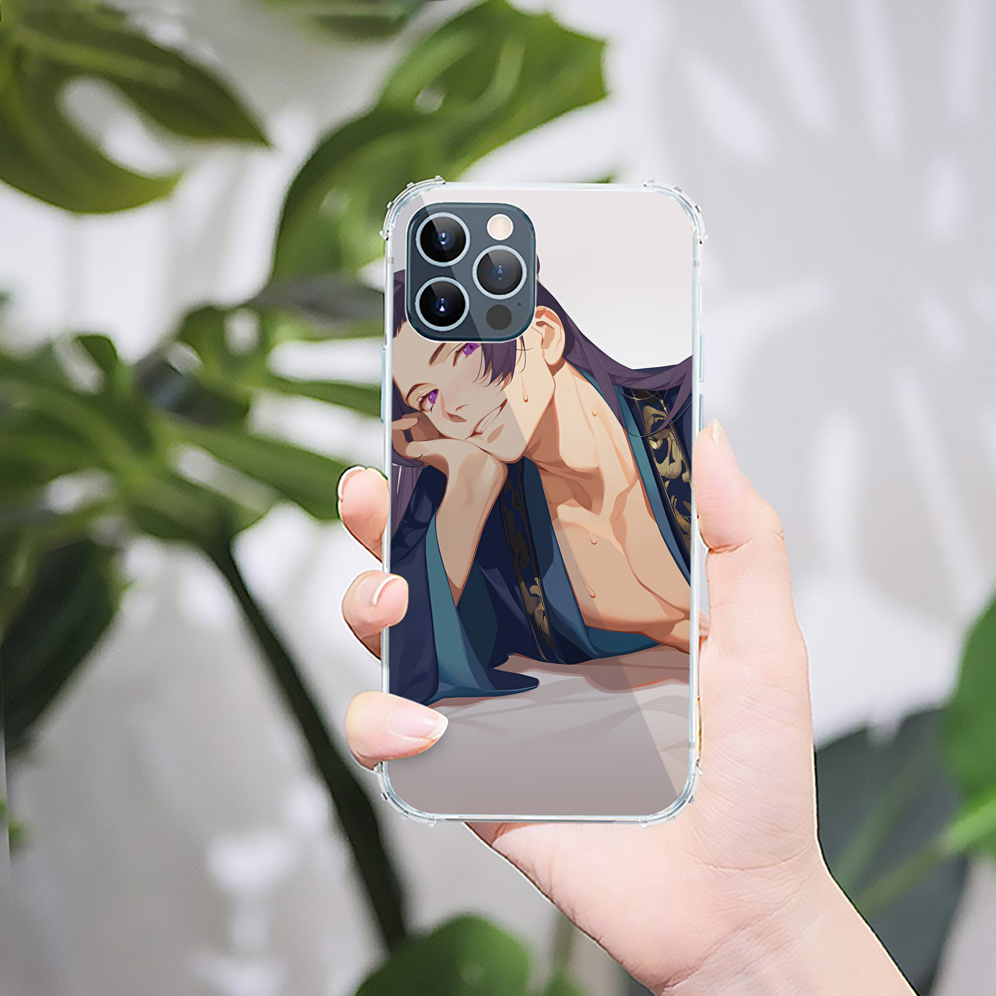 （画像用） 薬屋のひとりごと The Apothecary Diaries 【iPhone 12シリーズ対応】透明スマホケース（クリアソフトケース）